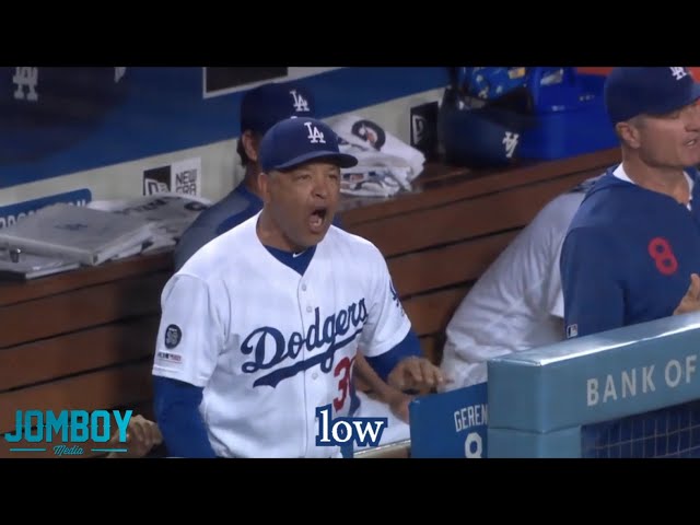 Dave Roberts gets ejected for saying a pitch was low, a breakdown
