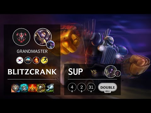 Blitzcrank Support vs Alistar - KR Grandmaster Patch 10.20