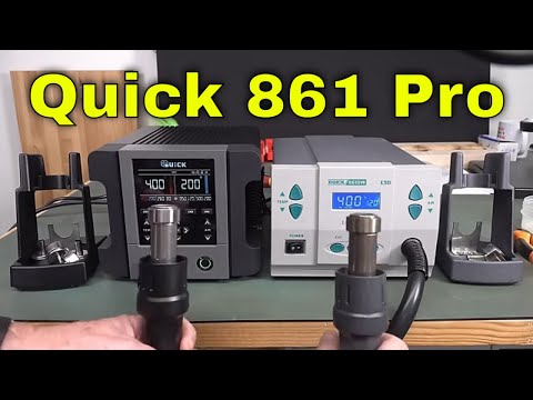 EEVblog 1659 - Quick 861 Pro Hot Air Station REVIEW