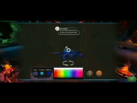 The birth of the seastormer.(school of dragons)