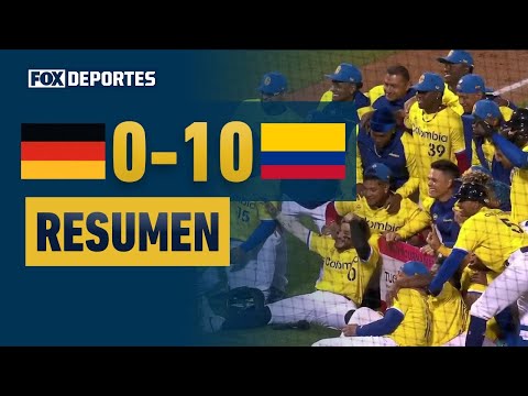 ⚾✨ COLOMBIA TO THE WORLD CLASSIC | Germany 0-10 Colombia | HIGHLIGHTS | 2025 World Baseball Classic