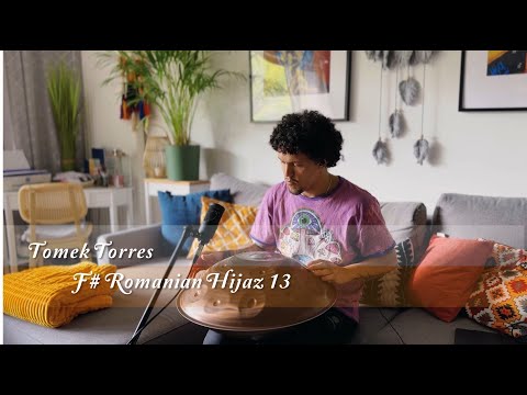 MrPans handpan - F# Romanian Hijaz 13 - Tomek Torres
