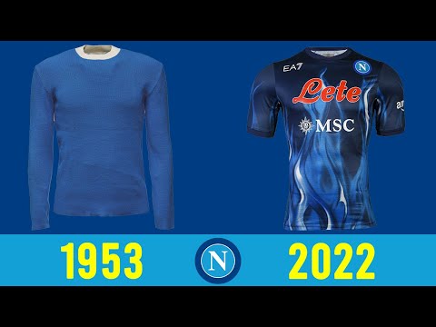 SSC Napoli Football Kit History | 1953-2022
