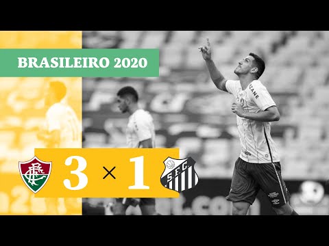 Fluminense 3 x 1 Santos - Gols - 25/10 - Brasileirão 2020