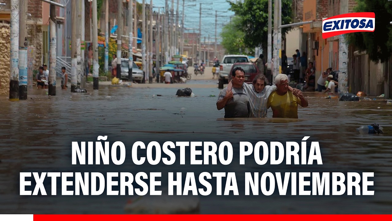 🔴🔵 Fenómeno del Niño Costero podría durar HASTA NOVIEMBRE, según experta: "Un invierno más cálido"