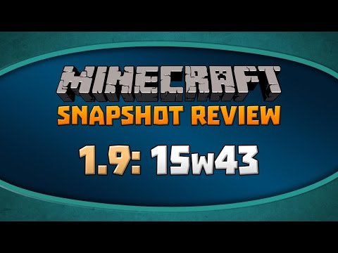 GreekGamerHere - Minecraft Snapshot Review - 1.9: 15w43 - Igloos, subtitles and more!