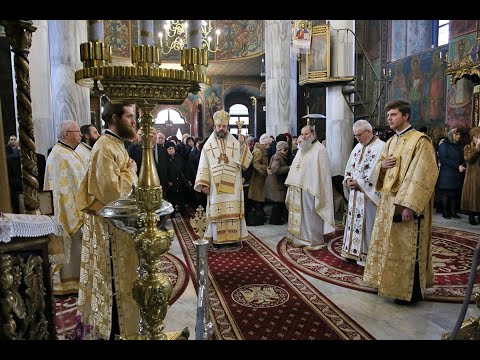 Slujire arhierească la Biserica Bărboi