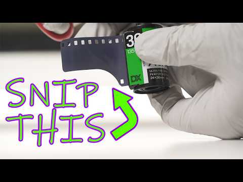 How To Snip Test Old Black & White Developer