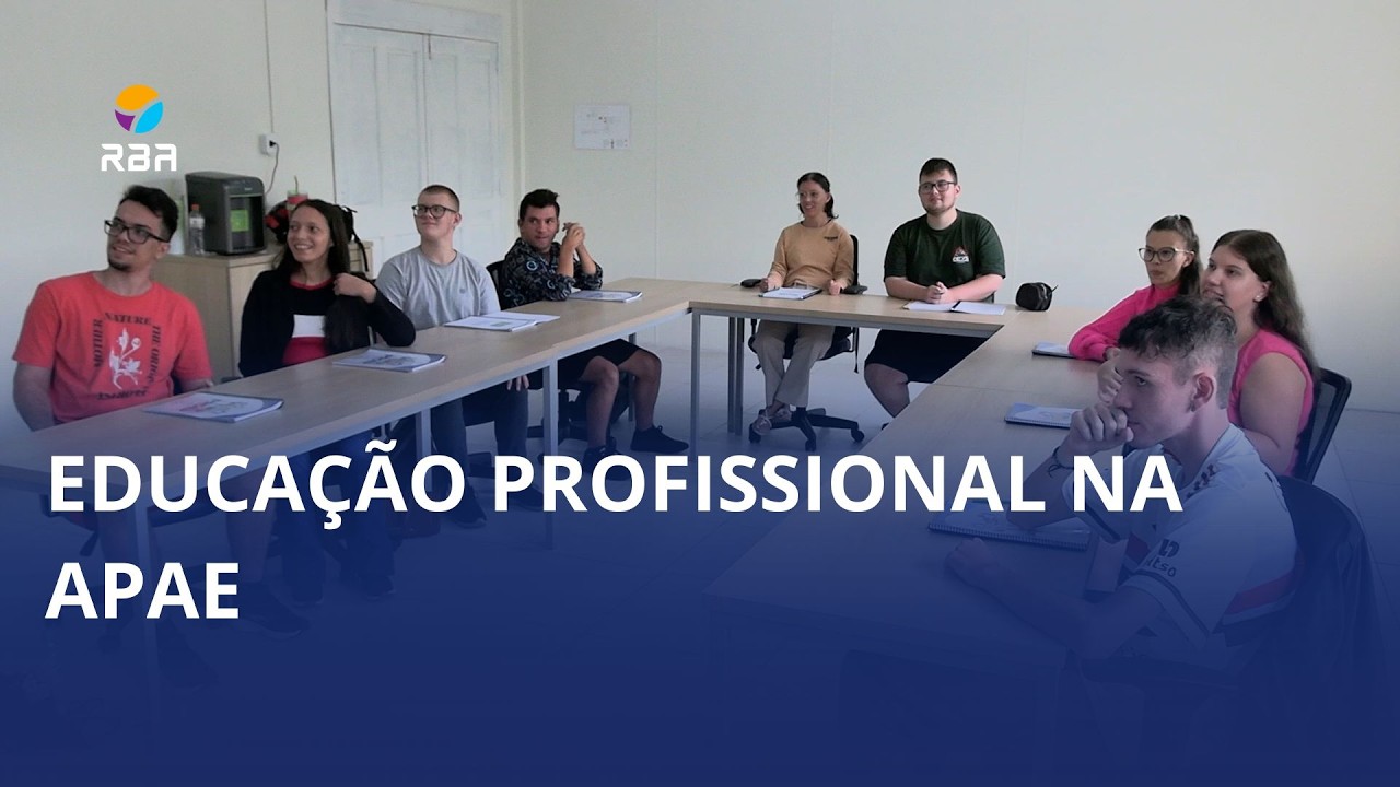 Educação profissional na APAE. Programa oferece capacitação ao mercado de trabalho