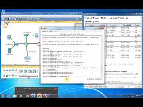 9.4.2.8 Packet Tracer ACL Skills Part 2