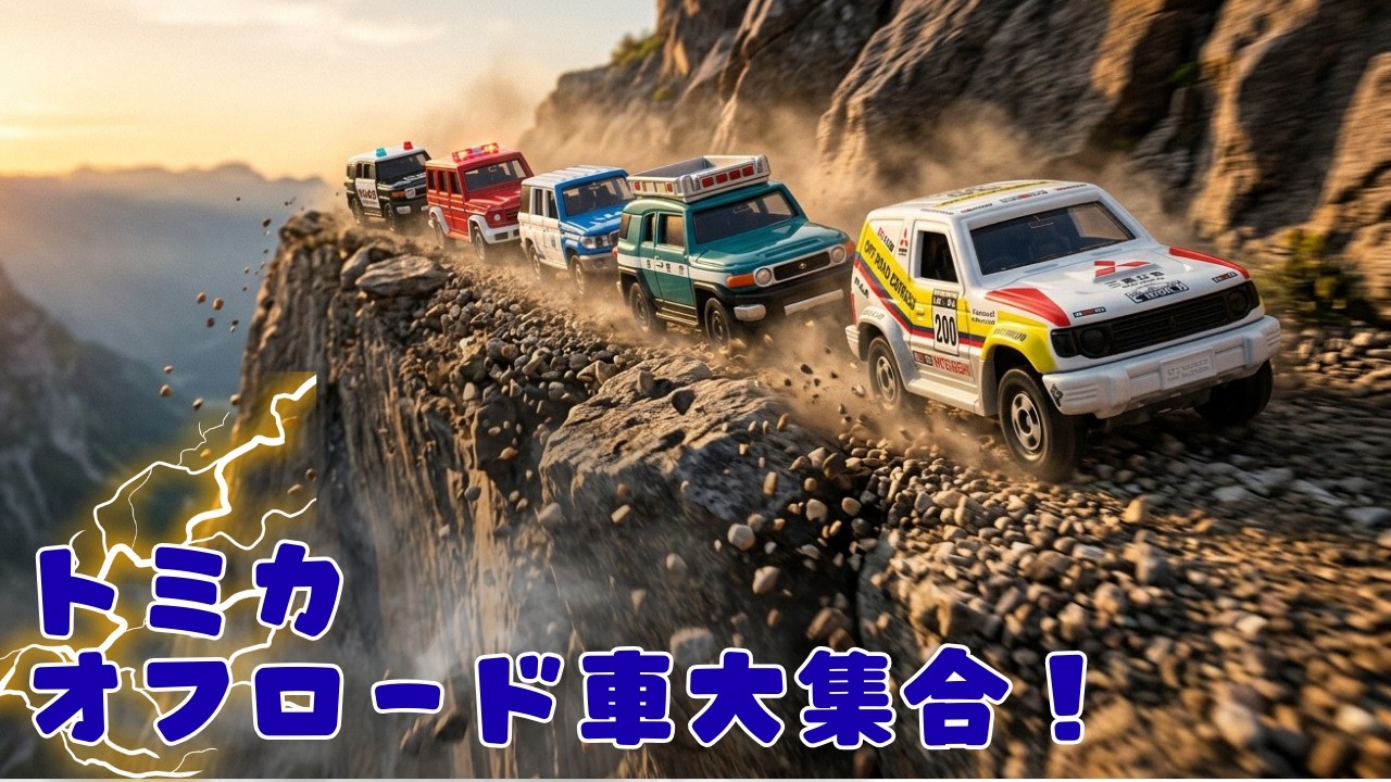 オフロードカー大集合！