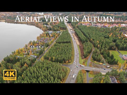 FINLAND| Autumn in Transition | 4K Drone Video