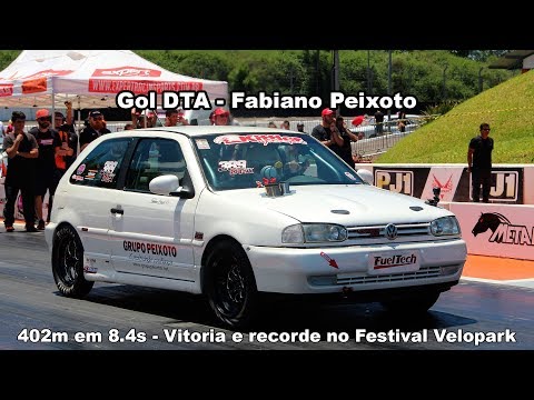 Gol DT-A Fabiano Peixoto - Recorde no Velopark - 402m em 8.405s