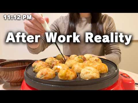 Working, Saving, and Cooking Alone | A Quiet Night in Japan