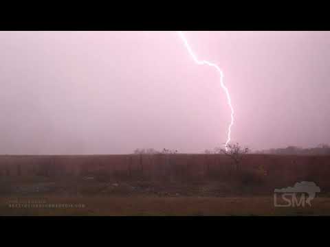 11-10-2021 Burlington, KS - Vivid Lightning and Heavy Rain
