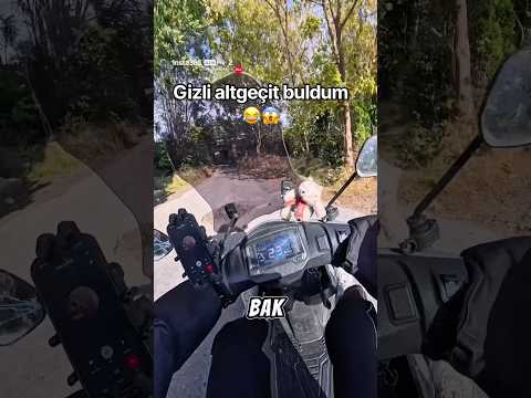 İstanbulda gizli tünel keşfettim 😂😱 #shorts #keşfet #reels #tiktok #fyp #kurye #viral #motovlog