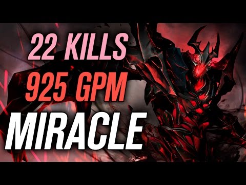 Miracle • Shadow Fiend • 22 KILLS • 31 min — Pro MMR Gameplay Dota 2
