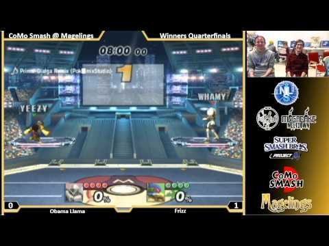 CoMo @ Magelings PM 3.5 Singles Winners Quarters: Obama Llama (Samus) Vs. Frizz (Falco)