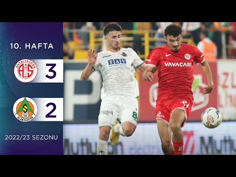 Corendon Alanyaspor (3-2) Fraport TAV Antalyaspor | 10. Hafta - 2022/23