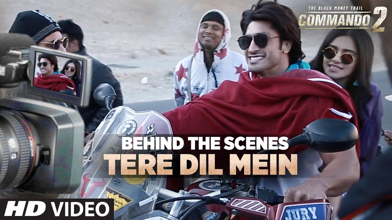 Making of Tere Dil Mein Song From Commando 2