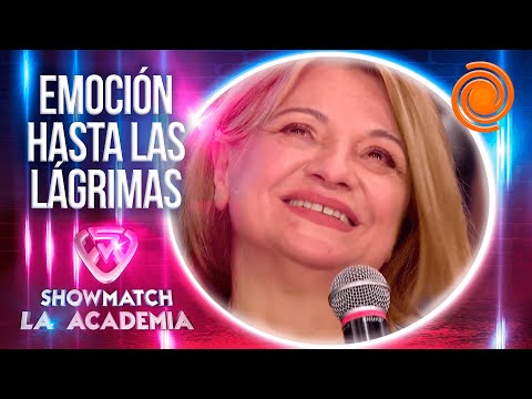 El emotivo regreso de Marcela Feudale a la pista de La Academia y el reencuentro con Tinelli