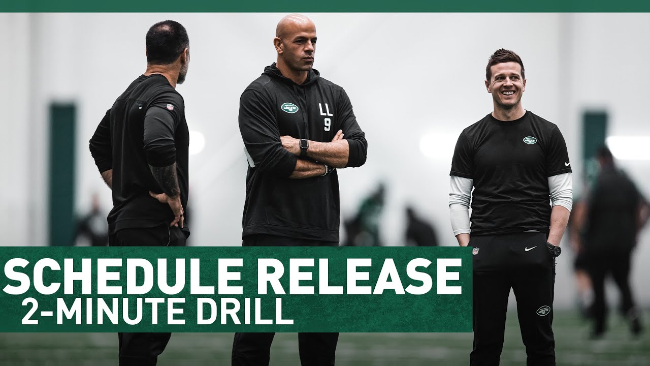 Schedule Release Breakdown | 2-Minute Drill | The New York Jets | NFL