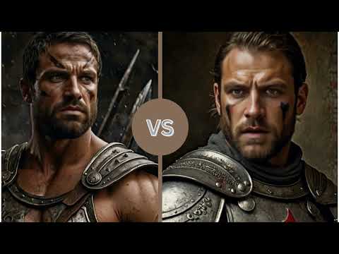 Spartan vs. A Knight Templar: A Battle of Legends | Epic Historical Showdown