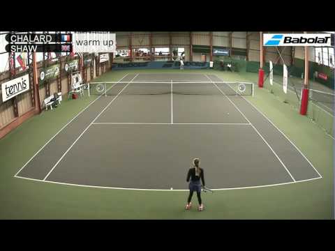 CHALARD (FRA) vs SHAW (GBR) - Open Super 12 Auray Tennis - Court 2