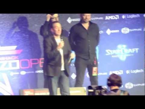 Winning moment Starcraft 2 Finals DreamHack Eizo Open: Winter 2012