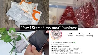 HOW I STARTED MY SMALL BUSINESS - Pakistan | Resin Art | Jewelry | Scrunchies | Lip Scrub & Lip Balm