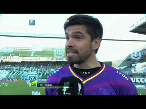 Pellegrino:"A veces sale y a veces no". Banfield 2 Defensa 3. Fecha 2.Primera División 2014.FPT