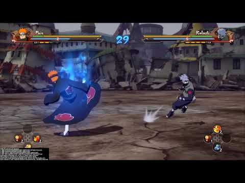 Kakashi vs Pain [Ninja Storm 4 Battles]