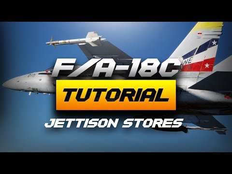DCS World 2.5 F/A-18C Selective Jettison Tutorial