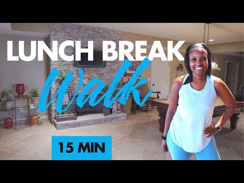 15 Minute Lunch Break Walking Workout