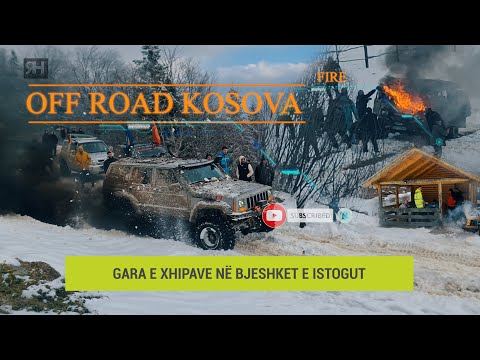GARA EKSTREME E XHIPAVE NË ISTOG-MOKEN         4K      EXTREME JEEP RACE IN ISTOG-MOKEN