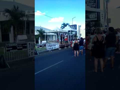 Mickaël pouvin en live le dimanche 17 mars à bras panon après une course sportif