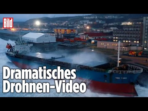 Schiffsunglück: Chinesischer XXL-Frachter in Russland gestrandet