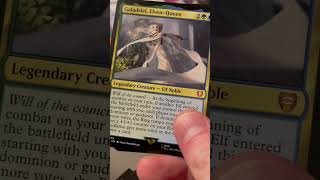 Ripping a pack of Magic the Gathering Lord of the Rings