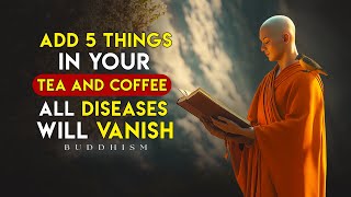 Add 5 INGREDIENTS In Your TEA & COFFEE | All DISEASES Will Be FINISHED | Buddhism | Zen Stories