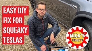 Cheap Lasting Fix For Squeaky Tesla Front Suspension