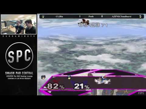SPC26 Pools - CL|Bin (Marth/Jigglypuff) vs AZMP|Cloudburst (Captain Falcon)