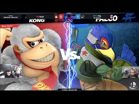 Flynn's Arcade 039 Winners Bracket - Skull (Donkey Kong) Vs. Flip (Falco) SSBU ULTIMATE