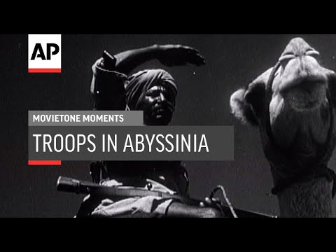 Troops in Abyssinia - 1941 | Movietone Moments | 24 Jan 20