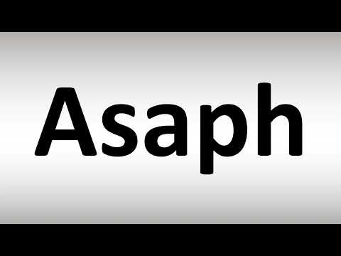 How to Pronounce Asaph? (BIBLE)