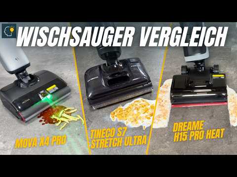 Mova X4 Pro vs. Tineco S7 Stretch Ultra vs. Dreame H15 Pro Heat | Who wins the mopping duel?