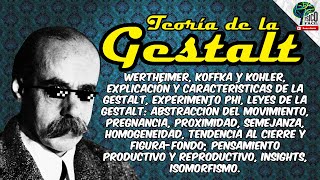 🔴 PSICOLOGÍA DE LA GESTALT | TEORÍA Y LEYES DE LA GESTALT CON EJEMPLOS | MAX WERTHEIMER | RESUMEN