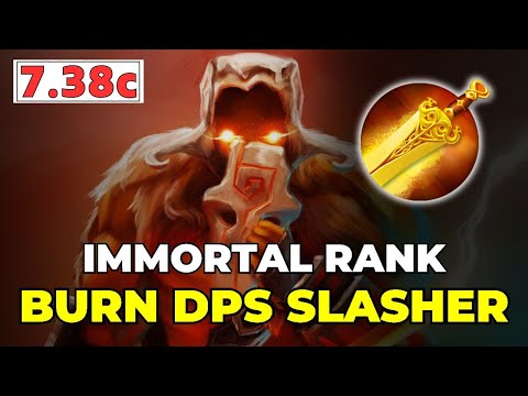 Insane Radiance BURN DPS Build Juggernaut |Dota 2 Safelane Full Match Gameplay| 7.38c