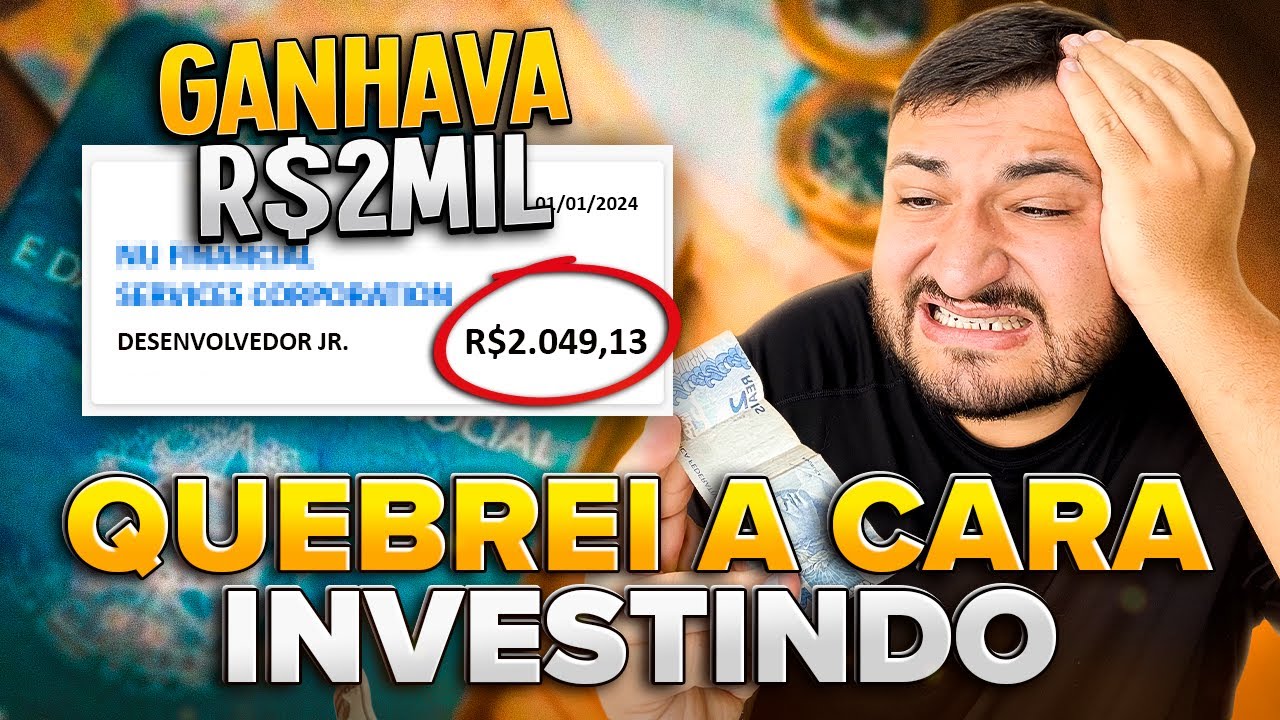 Ganha entre R$1.500 e R$5.000? Você precisa ouvir isso... Cuidado!