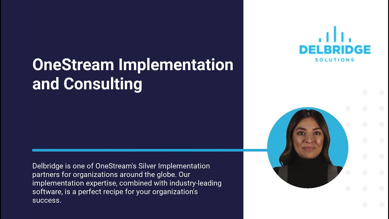 OneStream Implementation and Consulting