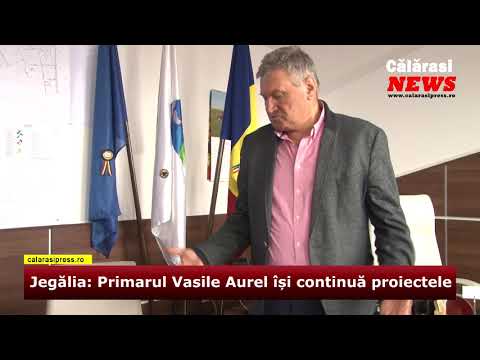Jegălia: Primarul Vasile Aurel își continuă proiectele  - aprilie, 2019